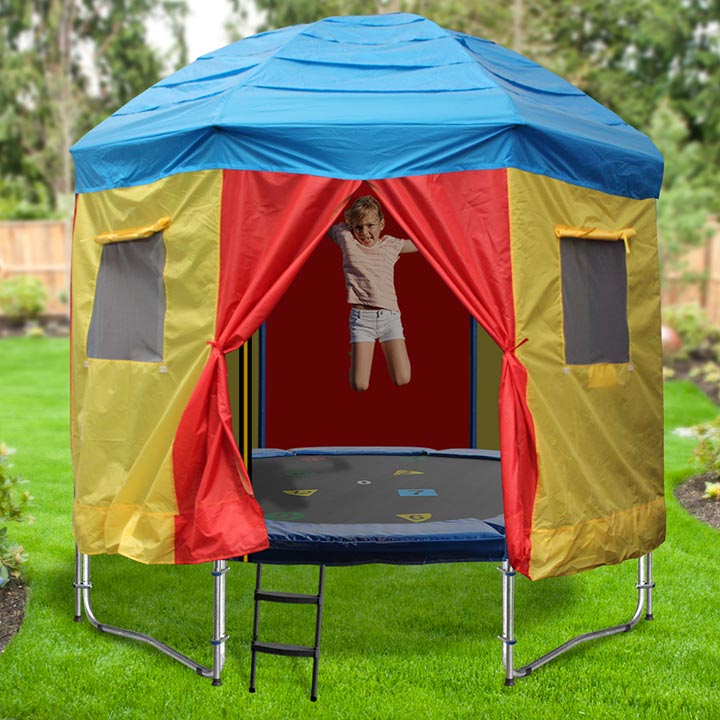 8ft Trampoline Tent Circus Design A tent for your trampoline