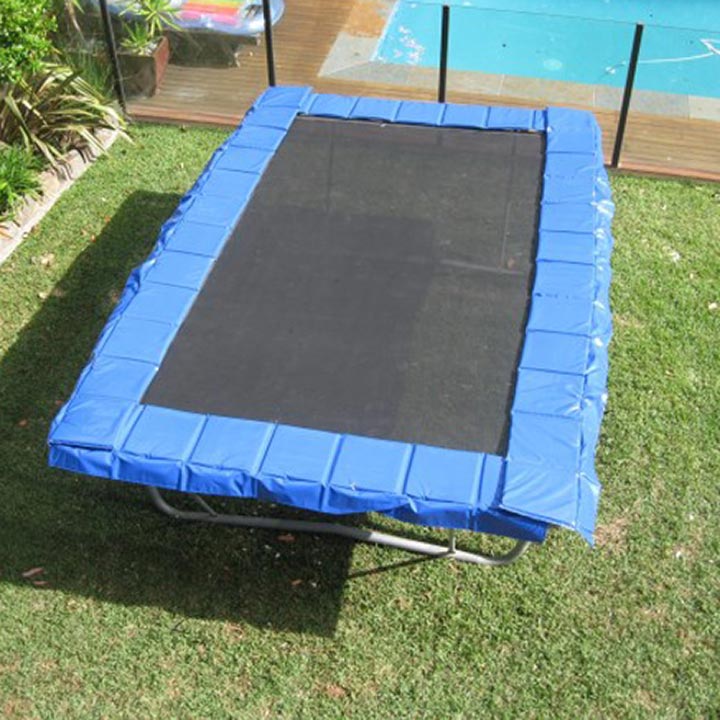 Olympic Size Trampoline Rectangular Padding Call 1300 393 004