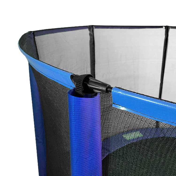 Machrus Upper Bounce Trampoline Enclosure Pole Connecter, Fits For Poles Measuring Up To 1 Diameter And Up To 15 Diameter Leg Set Of 16 Tnp10246