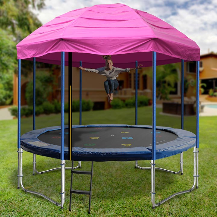 14ft Trampoline with tent