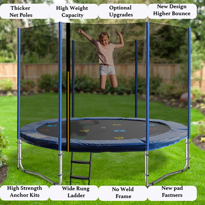 8ft Trampoline with tent