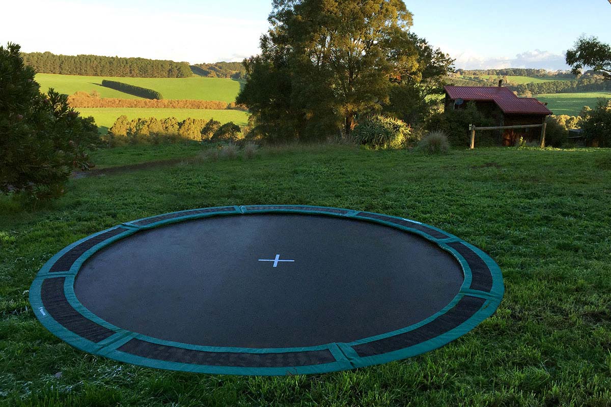 Gallery of Inground Trampolines Oz Trampolines