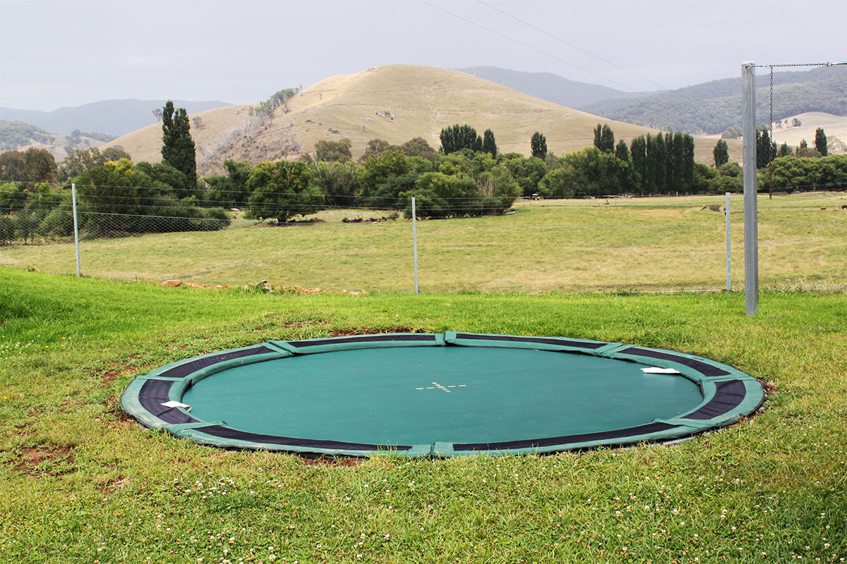 Gallery of Inground Trampolines Oz Trampolines