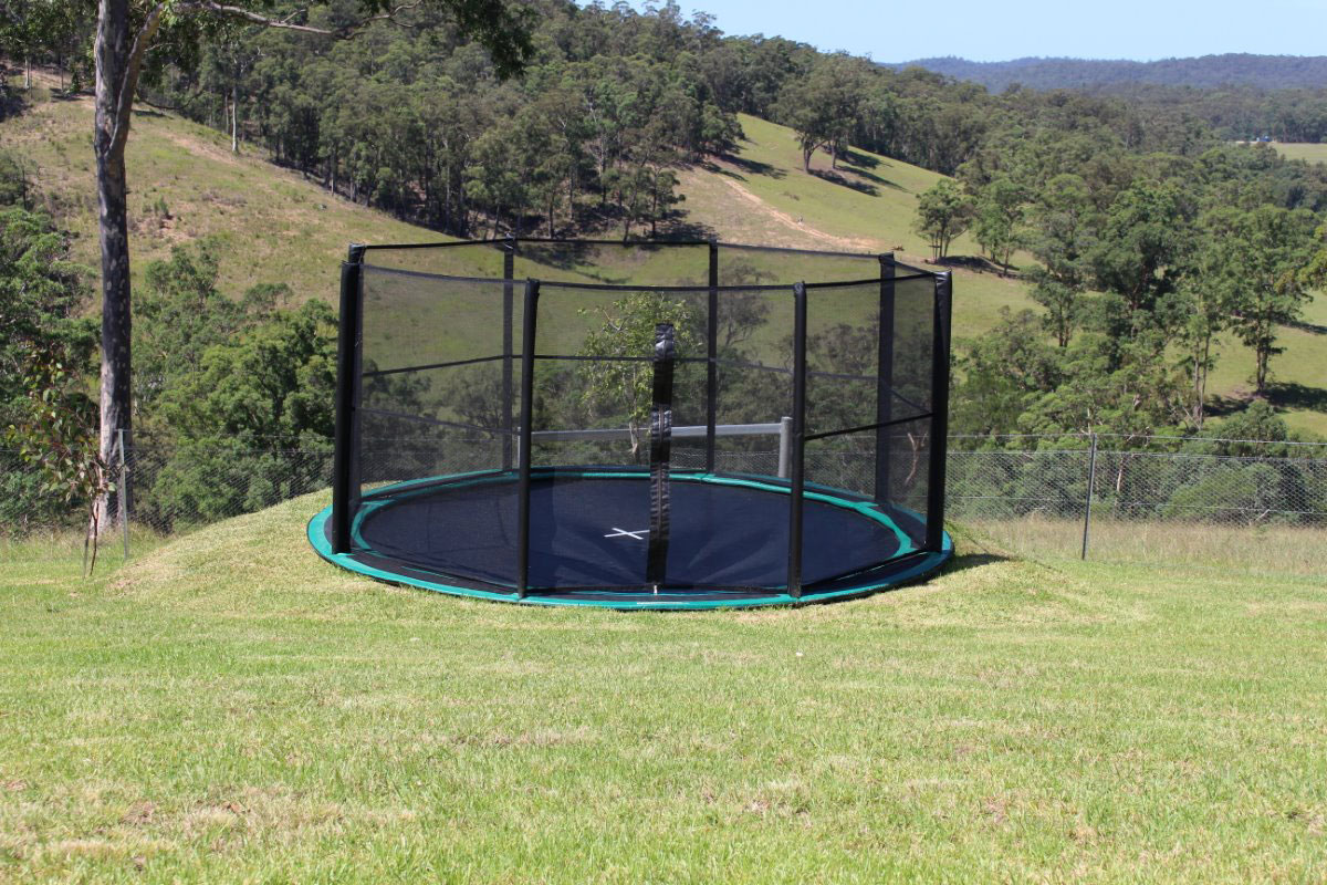 Gallery of Inground Trampolines Oz Trampolines