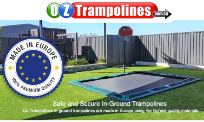 Oz Trampolines inground round trampoline instructions